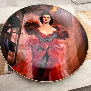 Gone With The Wind “Scarlett’s Resolve” Plate